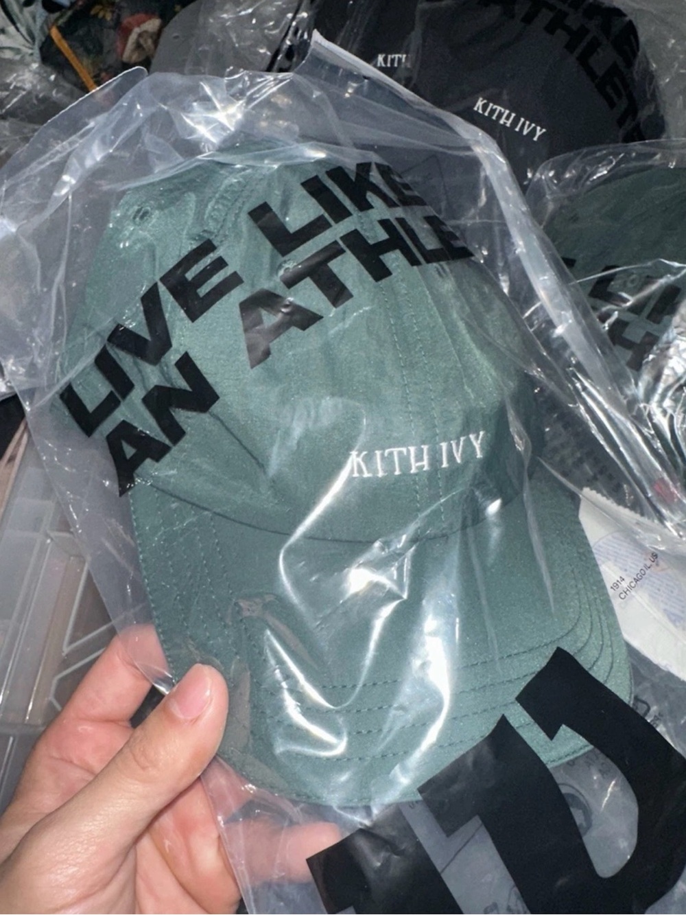 Kith Ivy for Wilson Crinkle Performance Cap
